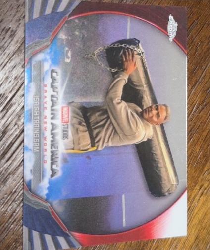 2025 Topps Chrome Marvel Studios #BNW-12 Isaiah Trains Sam — front