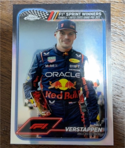 2024 Topps Chrome Formula 1 #152 Max Verstappen Oracle Red Bull Racing — front
