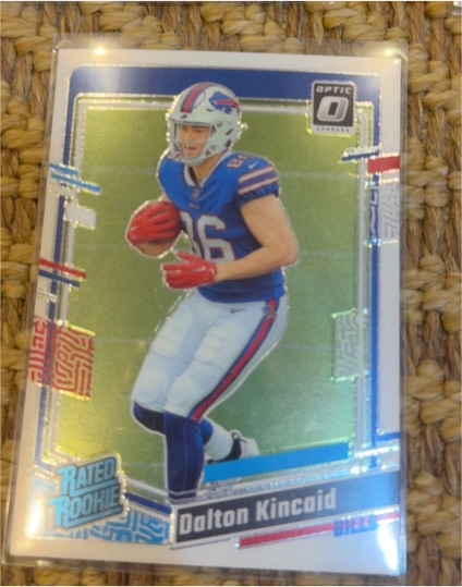 2023 Panini Donruss Optic #211 Dalton Kincaid — front