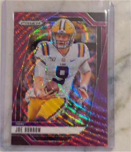 2020 Panini Prizm #9 Joe Burrow — front