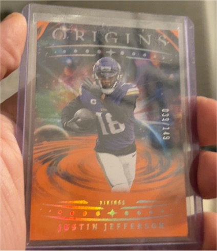 2025 Panini Origins #95 Justin Jefferson — front