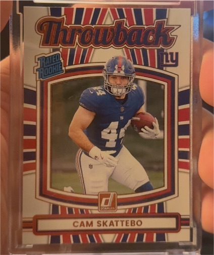 2025 Donruss #36 Cam Skattebo — front