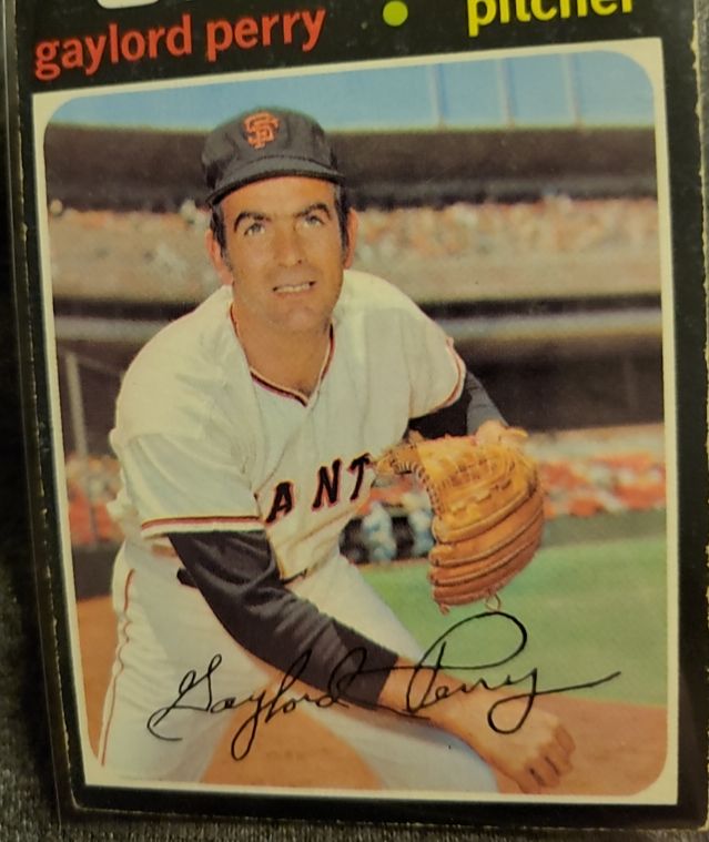 1971 Topps #140 Gaylord Perry — front
