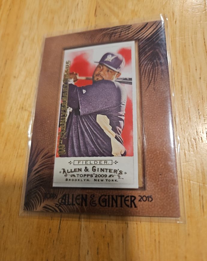 2009 Topps Allen & Ginter #150 Prince Fielder — front