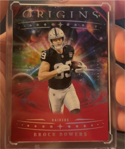 2025 Panini Origins #52 Brock Bowers — front