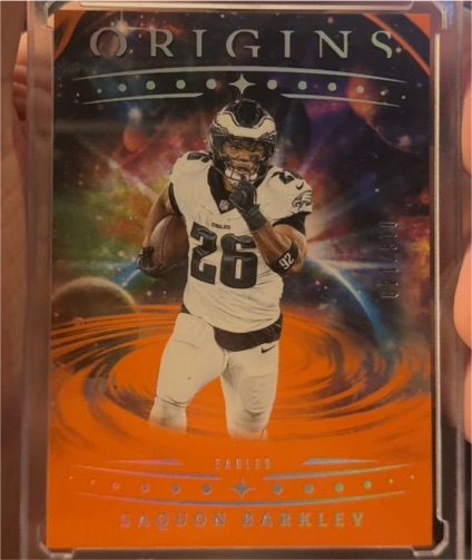 2025 Panini Origins #2 Saquon Barkley — front