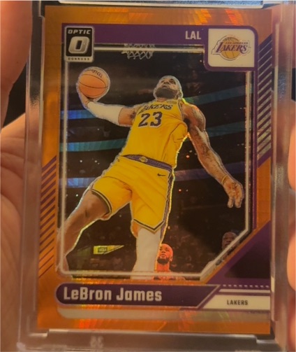 2024-25 Panini Donruss Optic #148 LeBron James — front