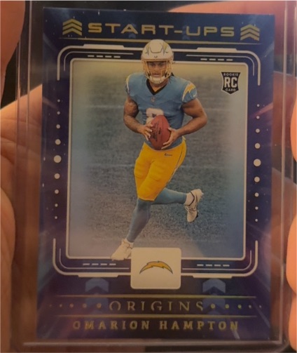 2025 Panini Origins #11 Omarion Hampton — front