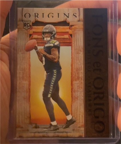 2025 Panini Origins #F0220A Geno Smith — front