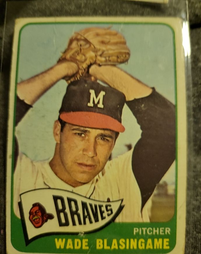1965 Topps #44 Wade Blasingame — front