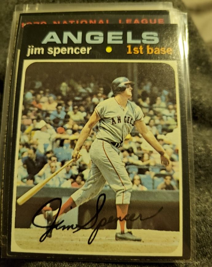 1971 Topps #78 Jim Spencer — front