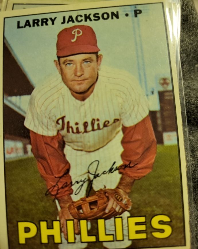 1967 Topps #229 Larry Jackson — front