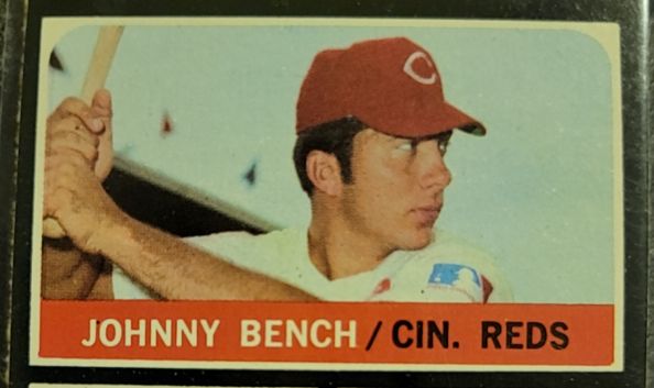 1971 Topps Baseball Johnny Bench — front