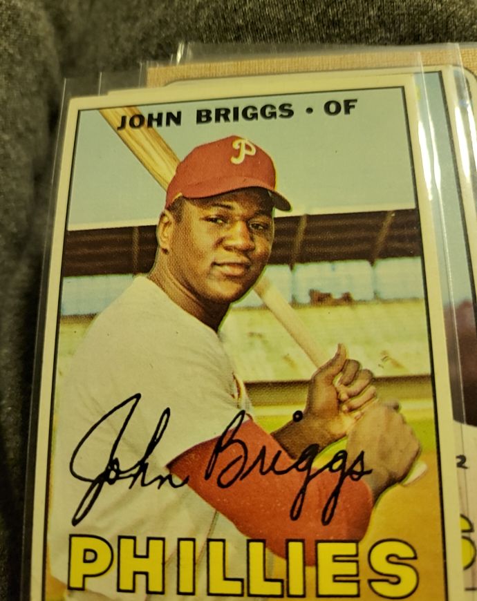 1967 Topps #268 John Briggs — front