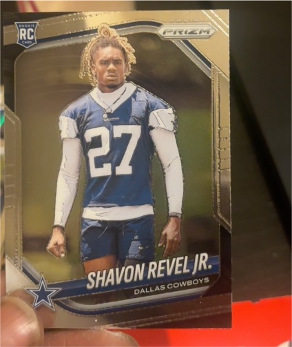 2025 Panini Prizm #380 Shavon Revel Jr. — front