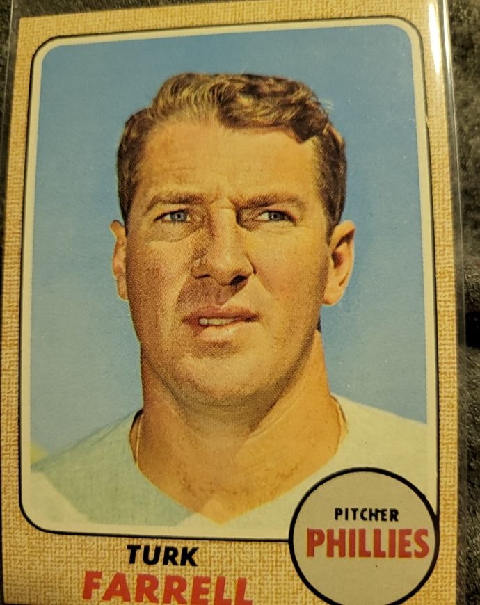 1968 Topps #217 Turk Farrell — front