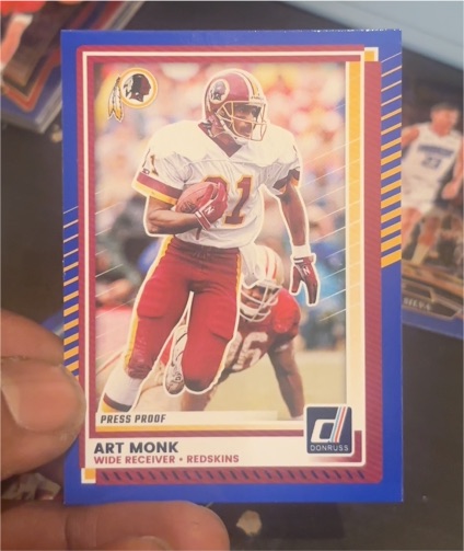 2025 Donruss #169 Art Monk — front