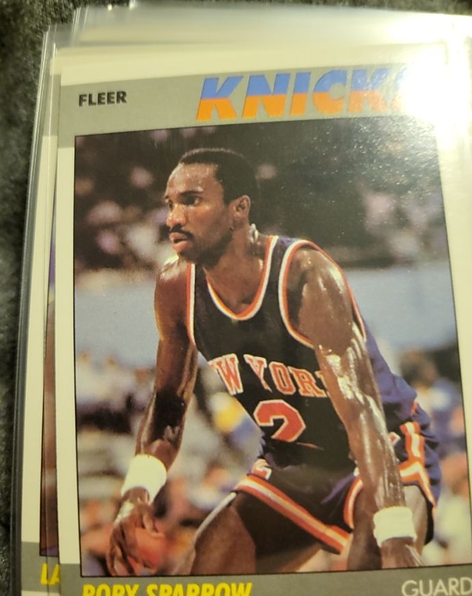 1987-88 Fleer #102 Rory Sparrow — front