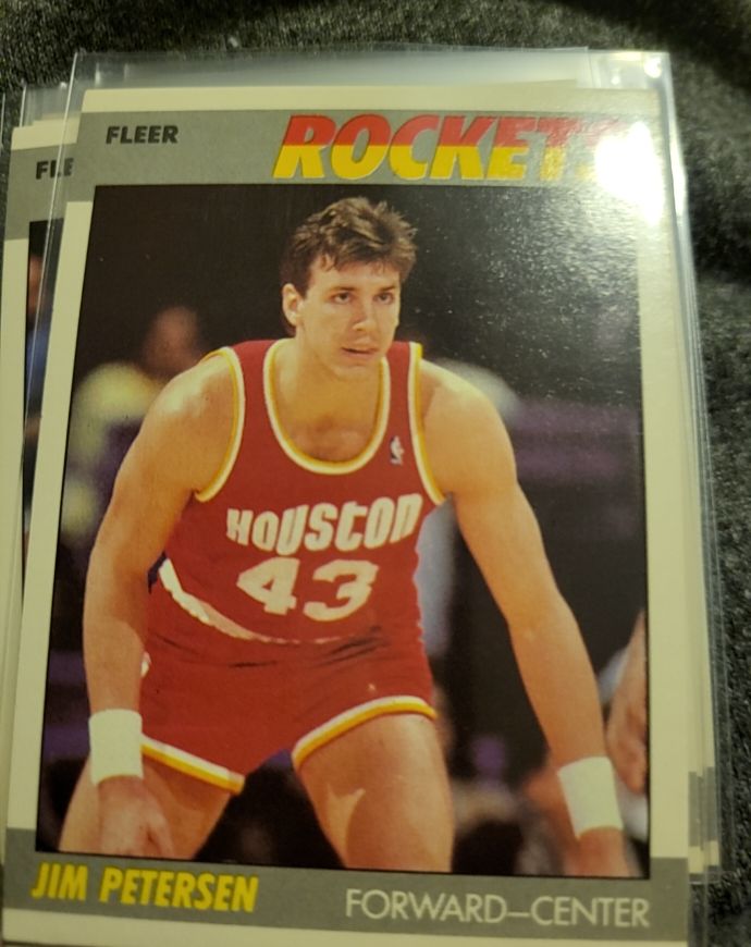 1987-88 Fleer #86 Jim Petersen — front