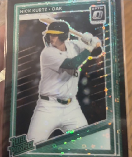 2025 Panini Donruss Optic Rated Prospects #154 Nick Kurtz — front