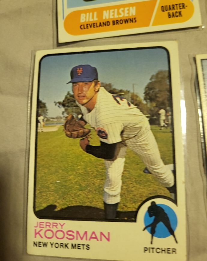 1973 Topps #184 Jerry Koosman New York Mets — front