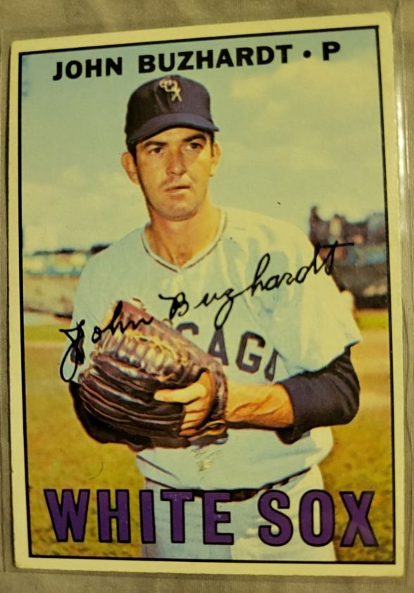 1967 Topps #178 John Buzhardt — front