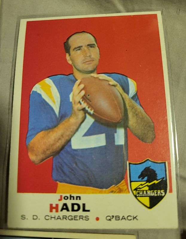 1969 Topps #171 John Hadl — front