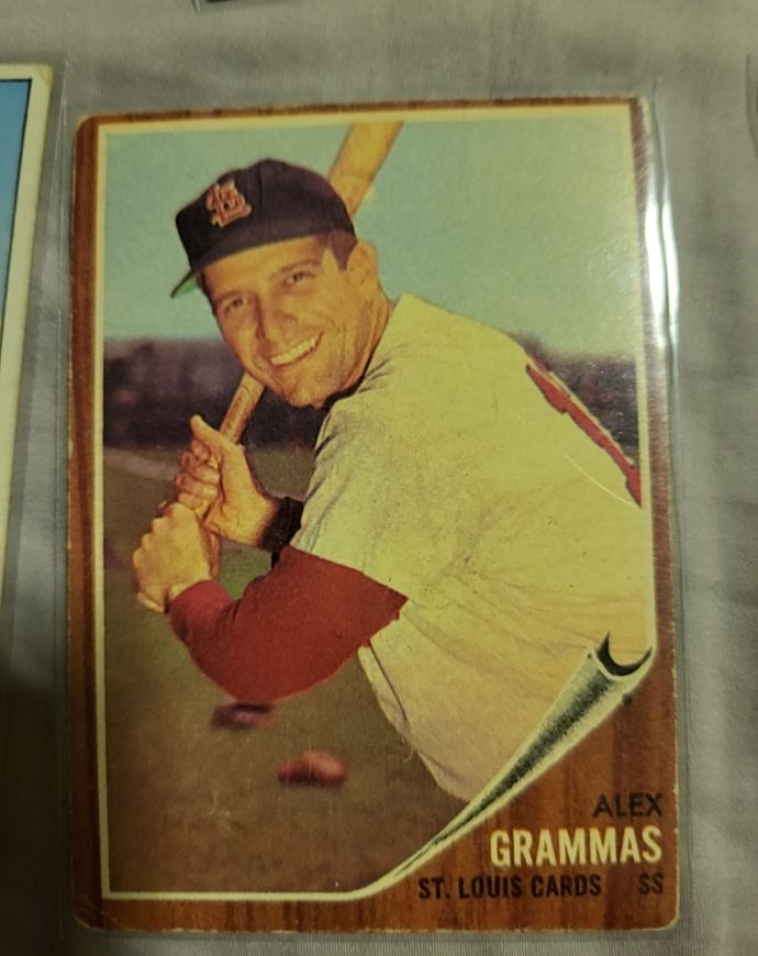 1962 Topps #223 Alex Grammas — front