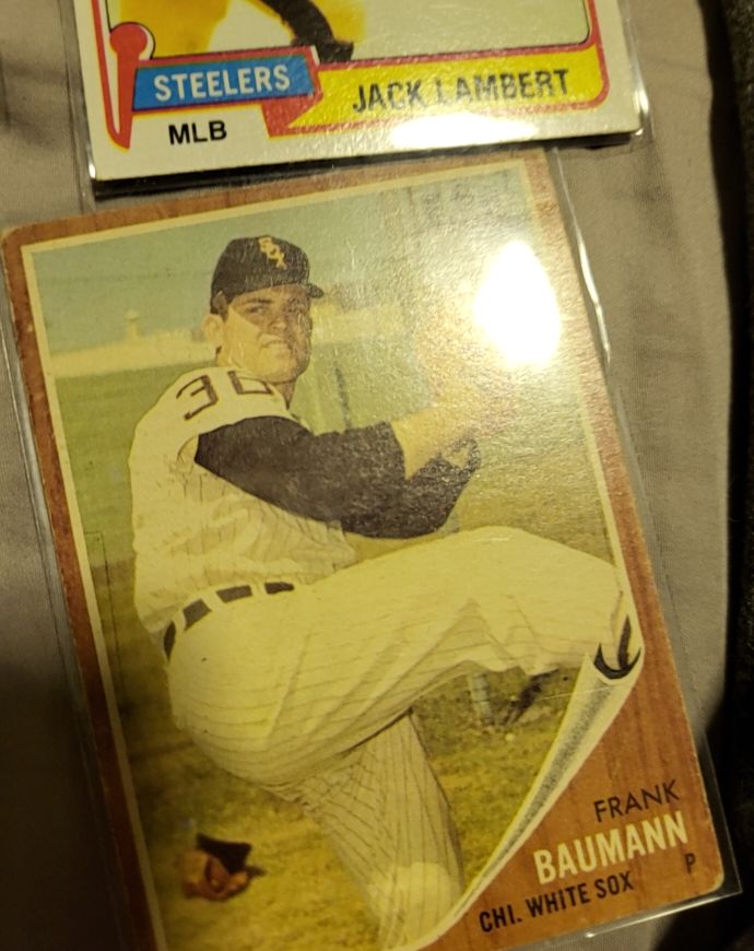 1962 Topps #350 Frank Baumann — front