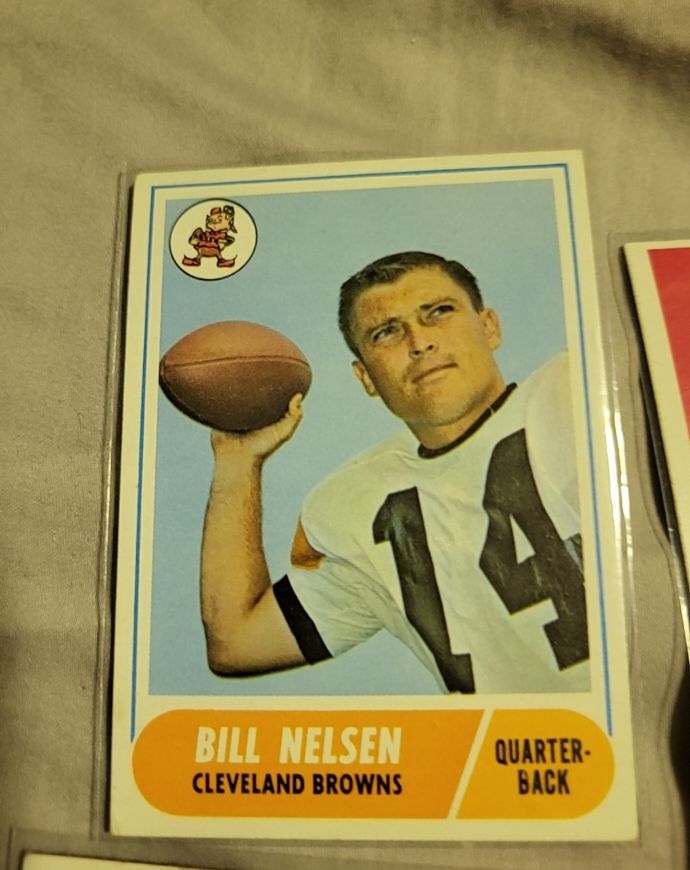 1968 Topps #189 Bill Nelsen — front