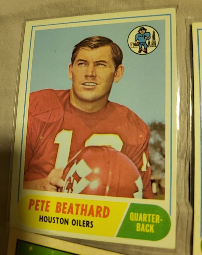 1968 Topps #198 Pete Beathard — front