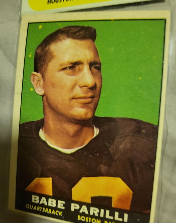 1961 Topps #175 Babe Parilli — front