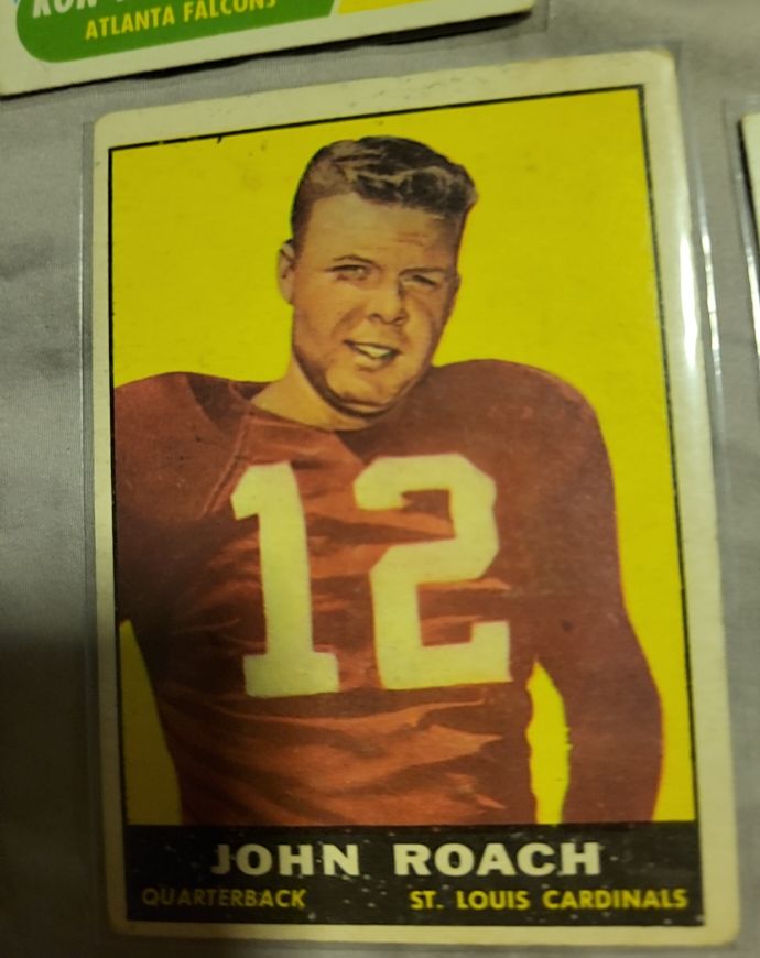 1961 Topps #114 John Roach — front