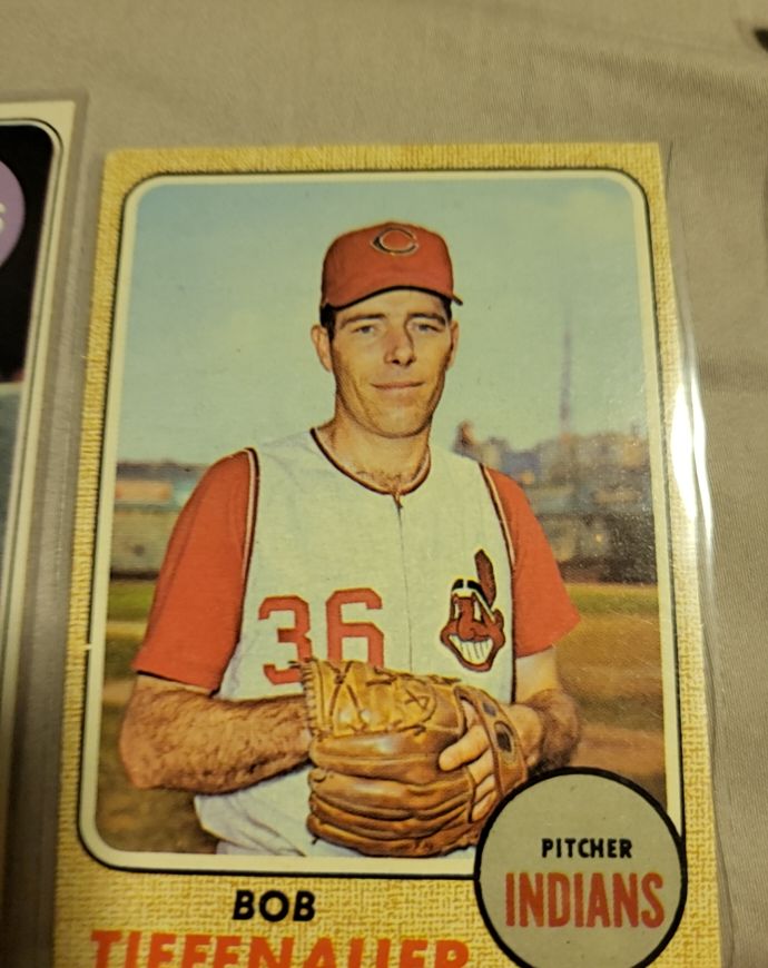 1968 Topps #269 Bob Tiefenauer — front