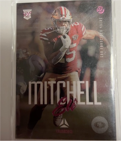 2021 Panini Chronicles #220 Eli Mitchell Luminance Update Rookies — front
