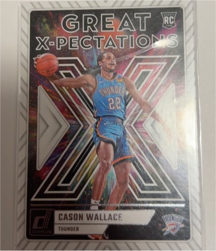 2023-24 Donruss #18 Cason Wallace Great X-Pectations — front