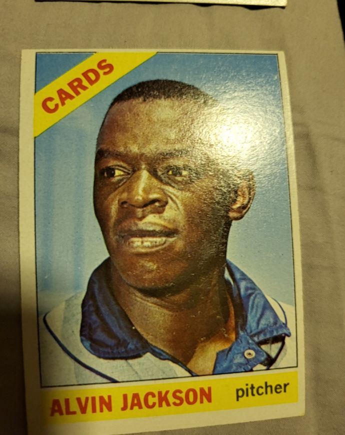 1966 Topps #206 Alvin Jackson — front