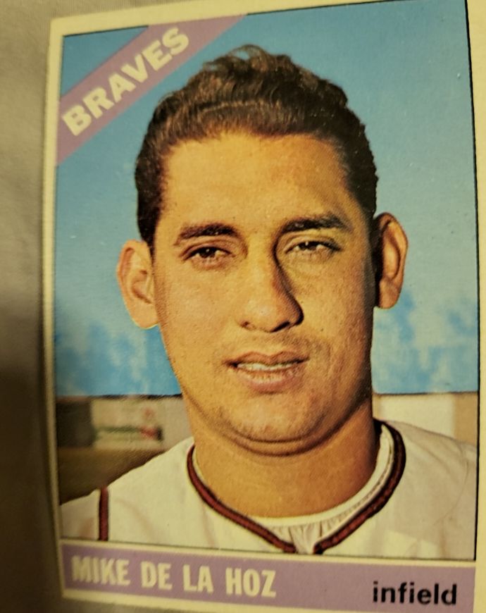 1966 Topps Baseball #346 Mike De La Hoz — front