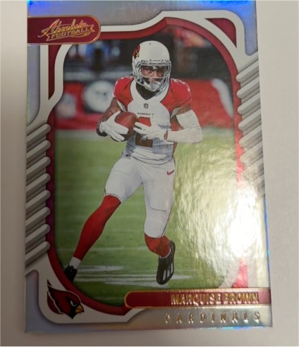 2022 Panini Absolute #17 Marquise Brown — front