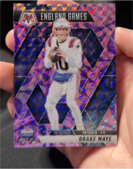2024 Panini Mosaic #10 Drake Maye — front