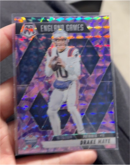 2025 Panini Mosaic England Games #258 Drake Maye — front