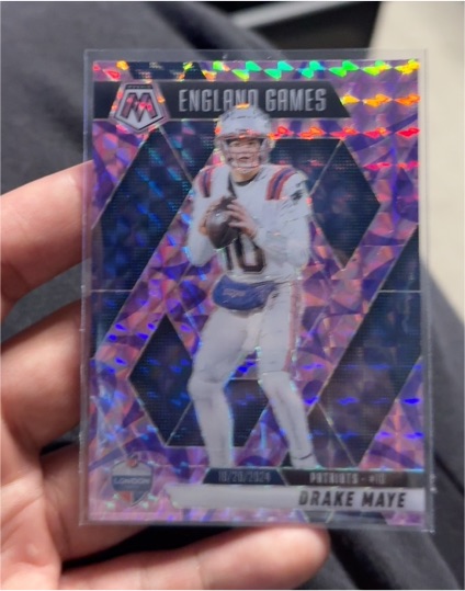 2025 Panini Mosaic #258 Drake Maye — front