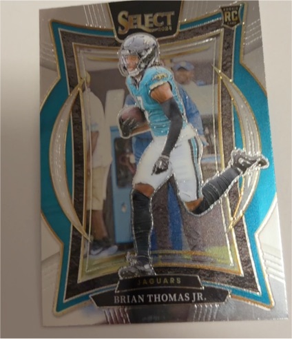 2024 Panini Select Concourse #91 Brian Thomas Jr. — front