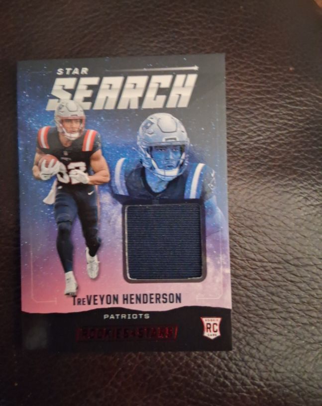 2025 Panini Rookies & Stars Star Search #SS-THN TreVeyon Henderson — front