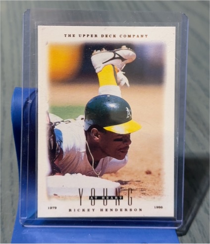 1996 Upper Deck #110 Rickey Henderson — front