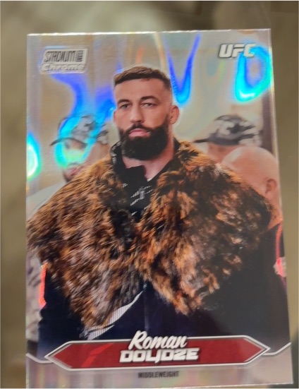 2025 Topps UFC Stadium Club Chrome #C-169 Roman Dolidze — front