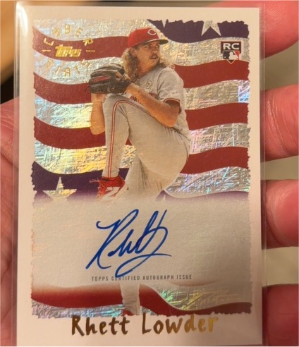 2025 Topps Archives #95CA-RL Rhett Lowder — front
