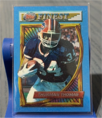 1994 Topps Finest #151 Thurman Thomas — front