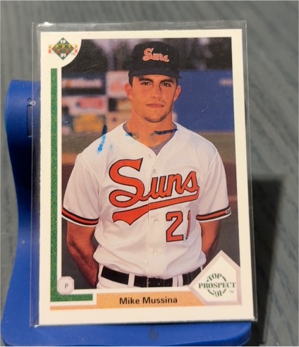 1991 Upper Deck #65 Mike Mussina — front