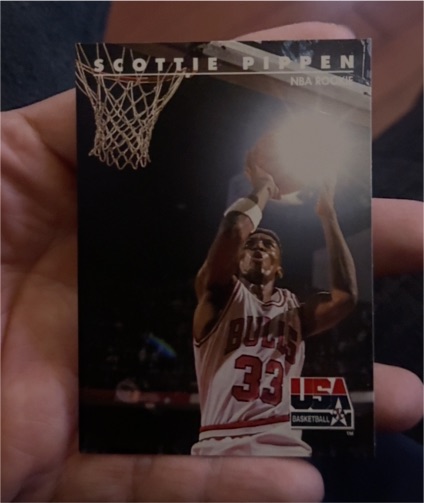 1992 Skybox USA #65 Scottie Pippen — front